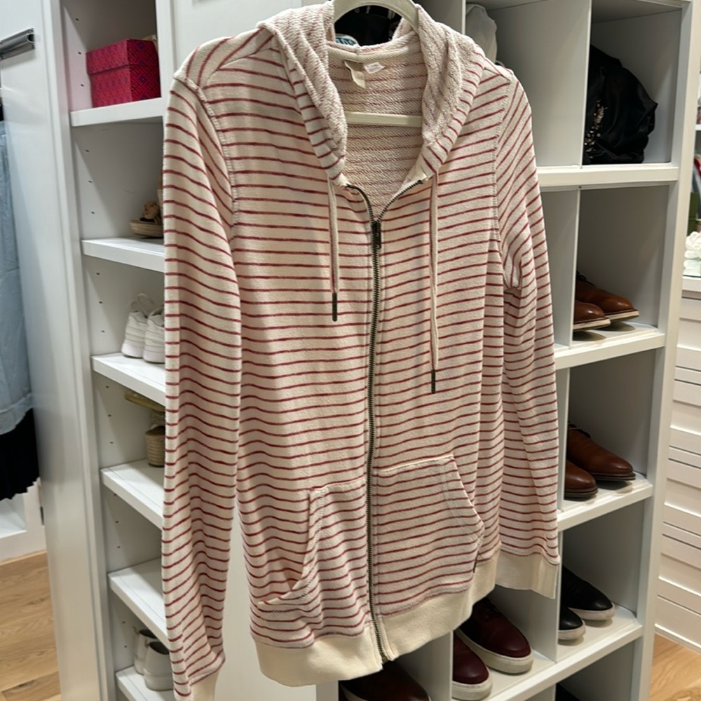 Roxy red and white jacket